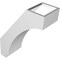 Ekena Millwork 5-in. W x 12-in. D x 16-in. H Imperial Architectural Grade PVC Knee Brace BRCP05X12X16IMP - alternate 6